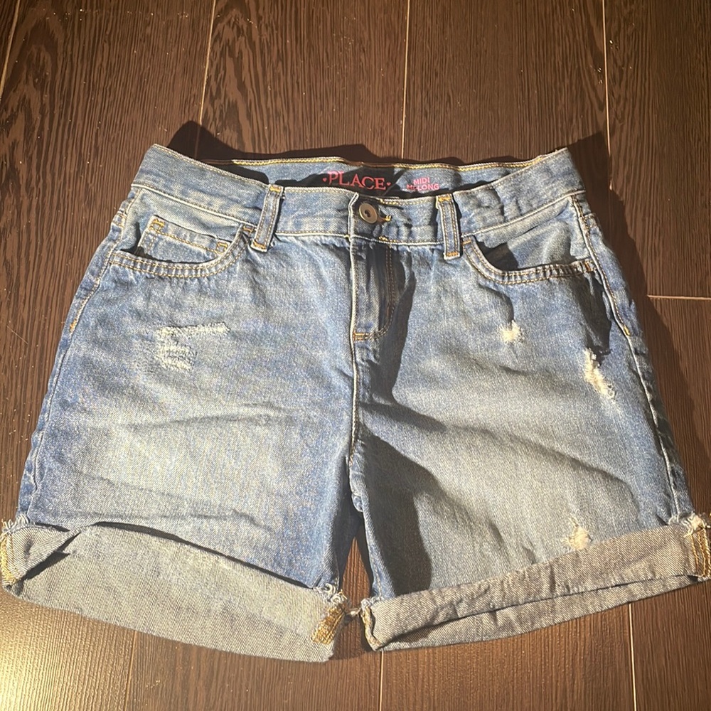 Kids MIDI MI-Long Jean shorts